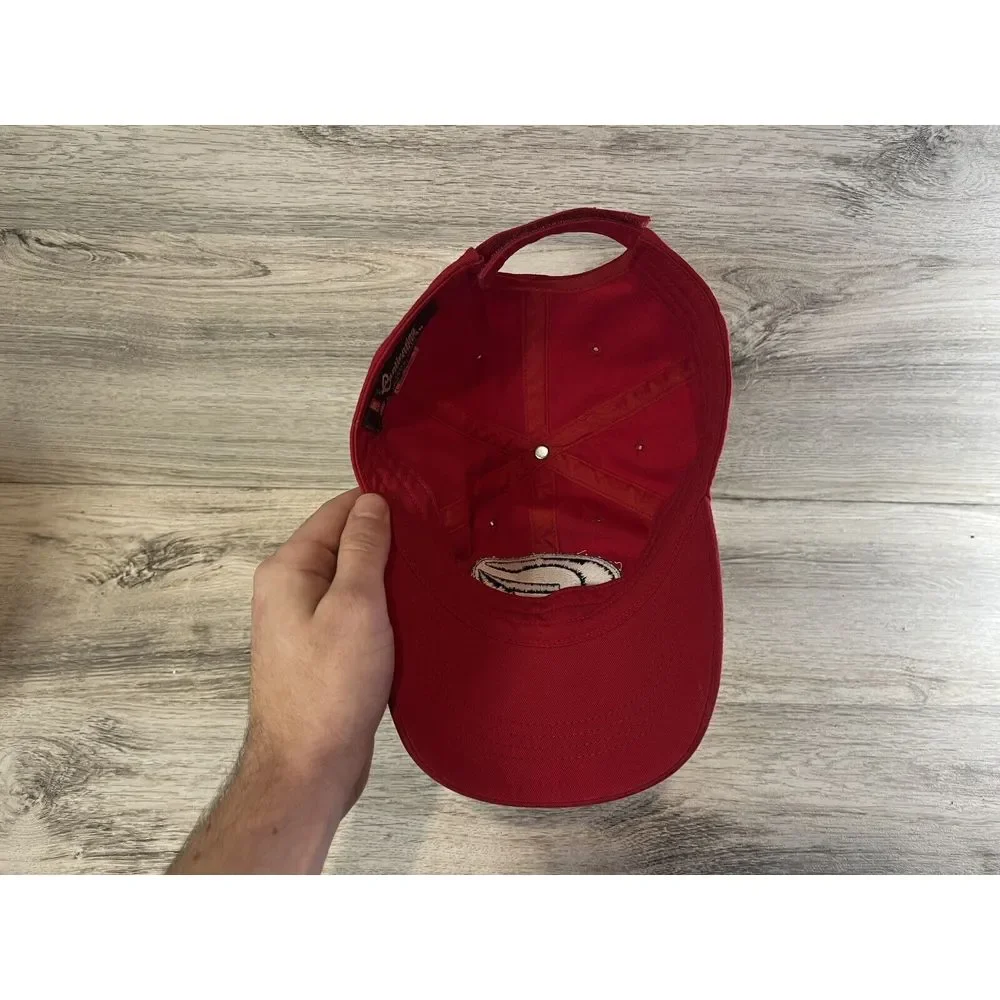 Georgia Bulldogs Hat Cap Mens Adjustable Red‎ Captivating Headgear Embroidered